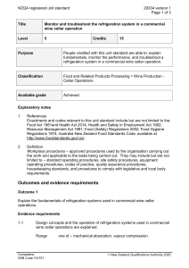 NZQA registered unit standard 29334 version 1 Page 1 of 3