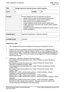 NZQA registered unit standard 5896 version 3  Page 1 of 5