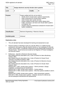 NZQA registered unit standard 5897 version 3  Page 1 of 5