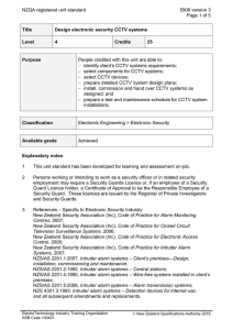 NZQA registered unit standard 5906 version 3  Page 1 of 5
