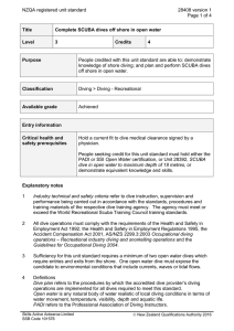 NZQA registered unit standard 28408 version 1  Page 1 of 4