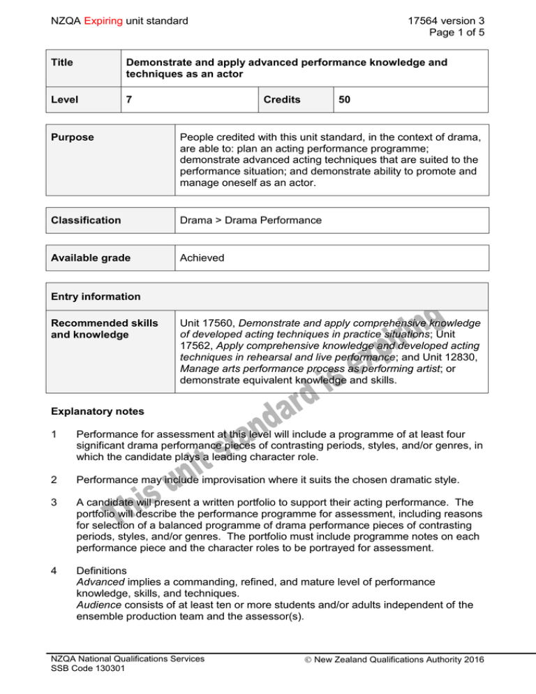 nzqa-unit-standard-17564-version-3