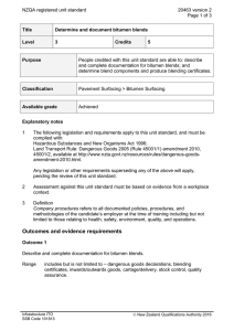 NZQA registered unit standard 20463 version 2  Page 1 of 3