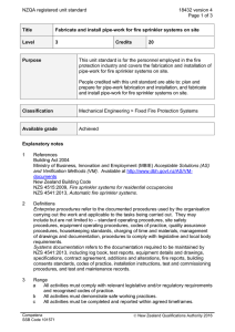 NZQA registered unit standard 18432 version 4  Page 1 of 3