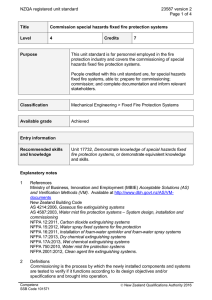 NZQA registered unit standard 23587 version 2  Page 1 of 4