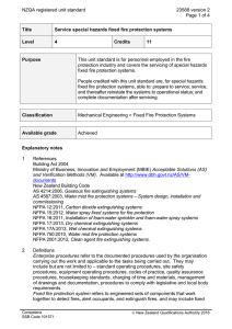 NZQA registered unit standard 23588 version 2  Page 1 of 4
