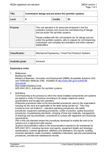 NZQA registered unit standard 28834 version 1  Page 1 of 3