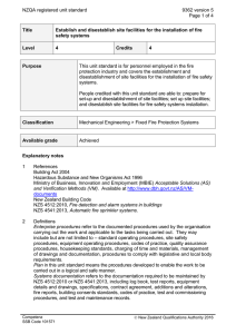 NZQA registered unit standard 9362 version 5  Page 1 of 4