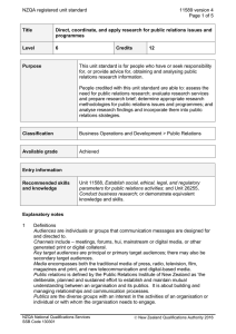 NZQA registered unit standard 11589 version 4  Page 1 of 5