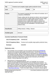 NZQA registered Australian standard 22480 version 2  Page 1 of 2
