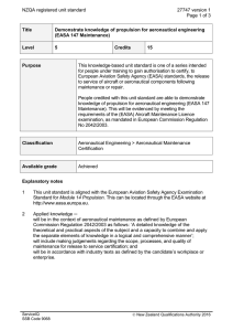 NZQA registered unit standard 27747 version 1  Page 1 of 3