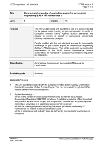 NZQA registered unit standard 27748 version 1  Page 1 of 3