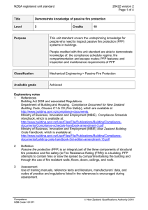 NZQA registered unit standard 26422 version 2  Page 1 of 4