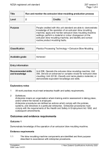 NZQA registered unit standard 297 version 5  Page 1 of 4