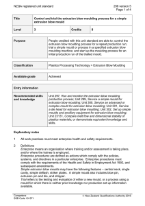 NZQA registered unit standard 298 version 5  Page 1 of 4