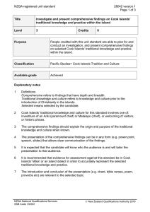 NZQA registered unit standard 28042 version 1  Page 1 of 3