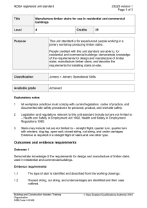 NZQA registered unit standard 28220 version 1  Page 1 of 3