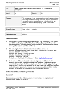 NZQA registered unit standard 28934 version 1  Page 1 of 3