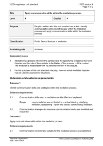 NZQA registered unit standard 12833 version 4  Page 1 of 2