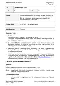 NZQA registered unit standard 20571 version 3  Page 1 of 4