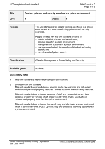 NZQA registered unit standard 14642 version 5  Page 1 of 5