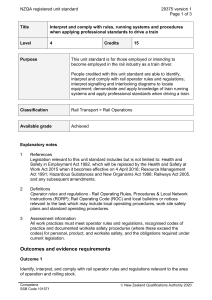 NZQA registered unit standard 29375 version 1  Page 1 of 3