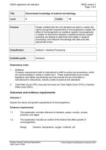 NZQA registered unit standard 18402 version 3  Page 1 of 4