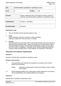 NZQA registered unit standard 14989 version 4  Page 1 of 2
