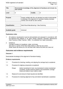 NZQA registered unit standard 15762 version 3  Page 1 of 3