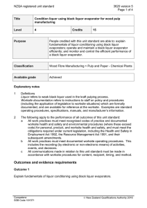 NZQA registered unit standard 3620 version 5  Page 1 of 4