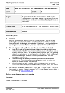 NZQA registered unit standard 3627 version 5  Page 1 of 4