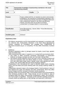 NZQA registered unit standard 156 version 8  Page 1 of 4