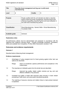 NZQA registered unit standard 20766 version 2  Page 1 of 3