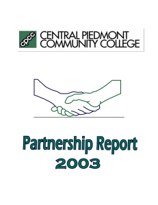 2003 Partnerships Report