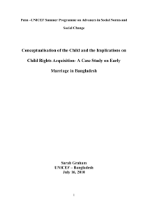 Graham.Sarah - Conceptualisation of the Child and the Implications on Child Rights Acquisition FINAL
