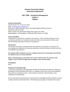 SylHALT 2308 Greenhouse Management II.doc