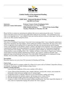 INRW 0410 Integrated Reading and Writing Spring 2015 Washington.doc