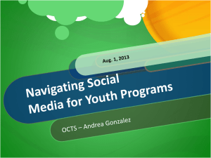 Part 3: Navigating Social Media for Youth Programs