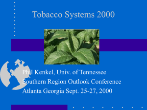 Tobacco Systems