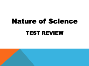 Test 1 Review