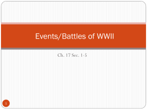 WWII Ppt Notes