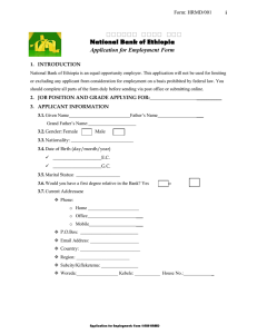 Download Application For Employment Form