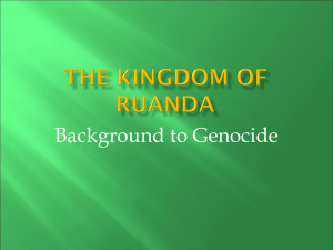 The Kingdom of Ruanda