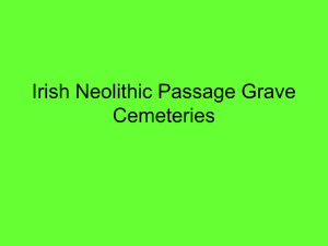 Irish Neolithic Passage Grave Cemeteries