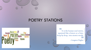 Poetry Stations