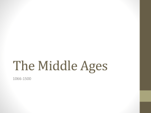 Middle Ages Lecture