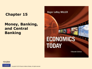 Money, Banking and Central Banking 15