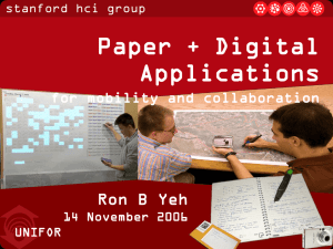 Paper Digital Applications +