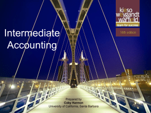 Intermediate Accounting Prepared by University of California, Santa Barbara