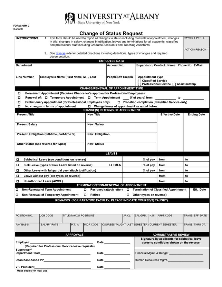 change-of-status-request-form